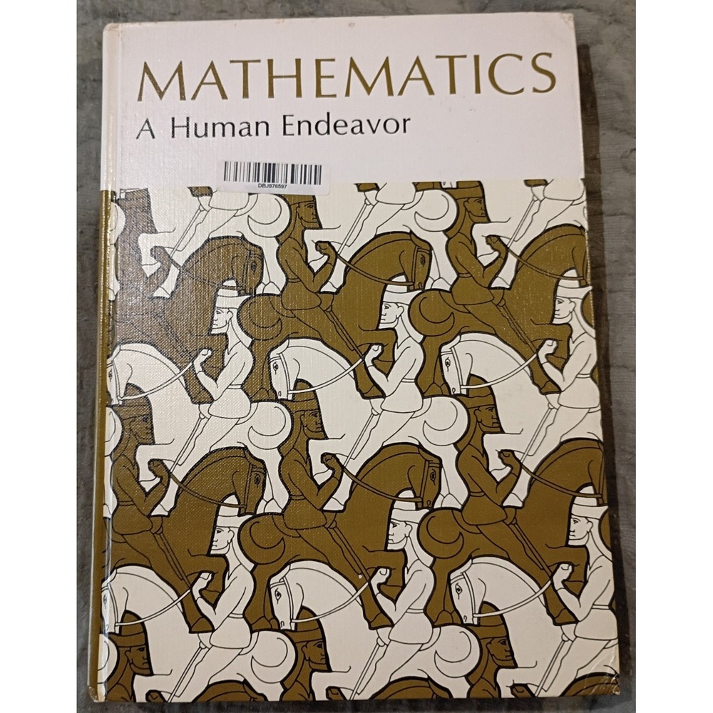 Mathematics: A Human Endeavor by Harold R Jacobs‎ (hardcover, 1970) EUC VTG